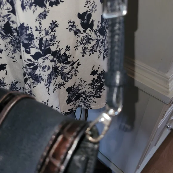 Brighton Vintage Brown & Black Leather Crossbody Bag - Picture 10 of 10